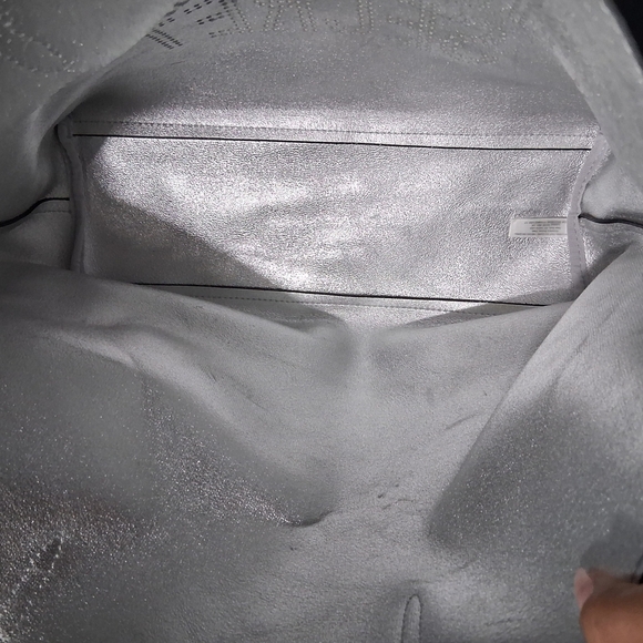 Victoria's Secret White Tote with Metallic Accents - Picture 8 of 8